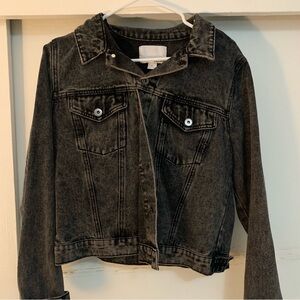 MIA Black Jean Jacket Classic Denim Style